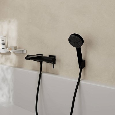 Ручной душ HansGrohe HG Pulsify Select 105 3jet Relaxation матовый черный